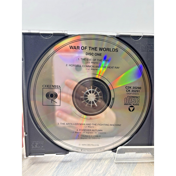 War of the Worlds: Original, Jeff Waynes Musical Version 1978 cd - Picture 4 of 5